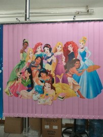 Persianas Personalizadas com Foto Princesas Disney