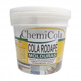 Cola Branca para Rodap e Molduras ChemiCola 5kg
